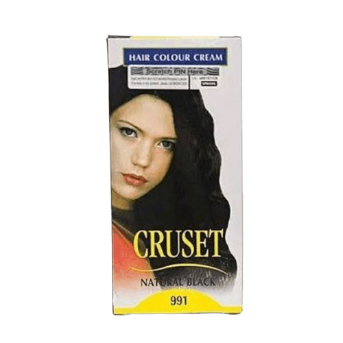 Cruset Hair Colour Cream (Natural Black) - Silverline Pharmacy Surulere, Lagos