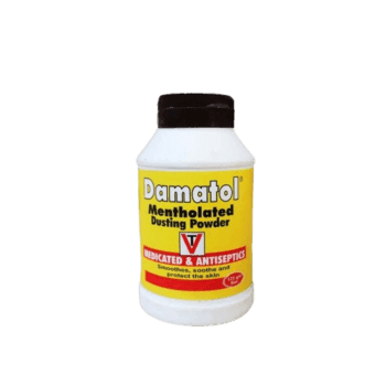Damatol Mentholated Dusting Powder, 125g - Silverline Pharmacy Surulere, Lagos