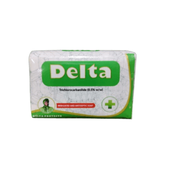 Delta Medicated and Antiseptic Soap, 1 Bar - Silverline Pharmacy Surulere, Lagos