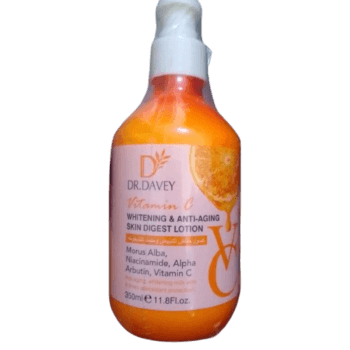 Dr. Davey Vitamin C Whitening & Anti-Aging Skin Digest Lotion, 350ml - Silverline Pharmacy Surulere, Lagos
