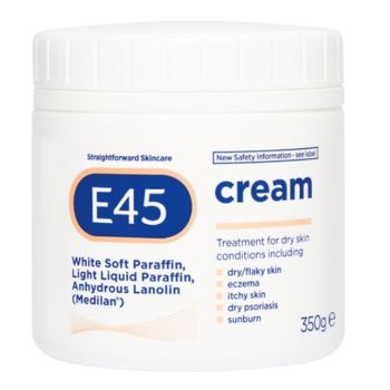 E45 Moisturizing Cream, 350g - Silverline Pharmacy Surulere, Lagos