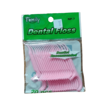 Family Dental Floss, 20 Pieces - Silverline Pharmacy Surulere, Lagos