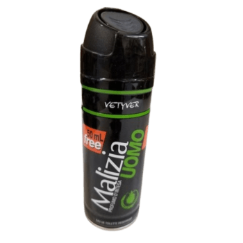 Malizia Uomo Vetvyer Body Spray, 50ml - Silverline Pharmacy Surulere, Lagos