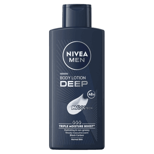Nivea Men Body Lotion Deep Impact, 400ml - Silverline Pharmacy Surulere, Lagos