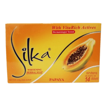 Silka Papaya With VitaRich Actives, 135g - Silverline Pharmacy Surulere, Lagos