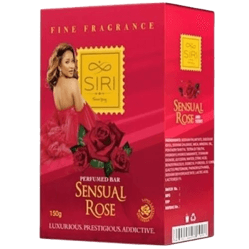 SIRI Perfumed Bar Sensual Rose 150g, 4 Bars - Silverline Pharmacy Surulere, Lagos
