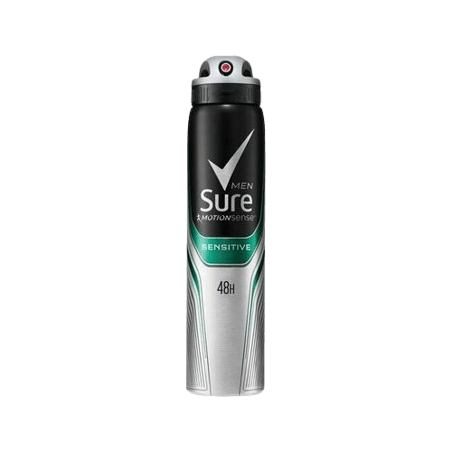Sure Men Motionsense Sensitive Body Spray 48H, 250ml - Silverline Pharmacy Surulere, Lagos