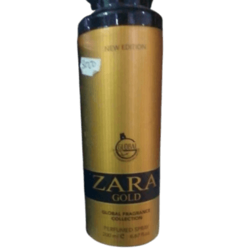 Zara Gold Perfumed Spray, 200ml - Silverline Pharmacy Surulere, Lagos