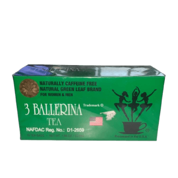3 Ballerina Green Tea, 53.8g - Silverline Pharmacy Surulere, Lagos