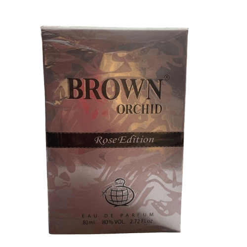 Brown Orchid Rose Edition Perfume, 80ml - Silverline Pharmacy Surulere, Lagos