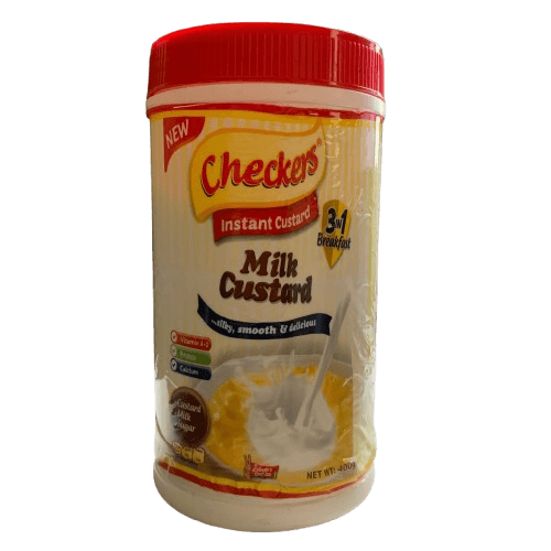 Checkers Instant Custard (Milk Custard), 400g - Silverline Pharmacy Surulere, Lagos