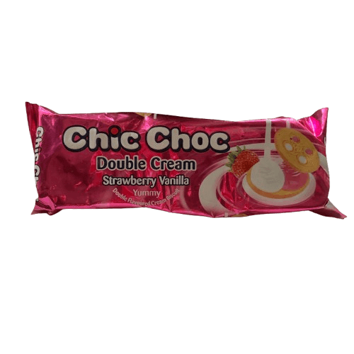 Chic Choc Double Cream (Strawberry Vanilla), 32g - Silverline Pharmacy Surulere, Lagos