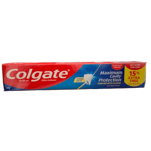 Colgate Maximum Cavity Protection Toothpaste, 130g - Silverline Pharmacy Surulere, Lagos