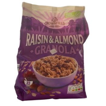 Crownfield Raisin & Almond Granola, 1kg - Silverline Pharmacy Surulere, Lagos