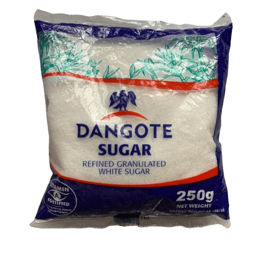 Dangote Granulated White Sugar, 250g - Silverline Pharmacy Surulere, Lagos