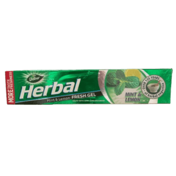 Darbur Herbal Fresh Gel Toothpaste (Mint & Lemon), 130g - Silverline Pharmacy Surulere, Lagos