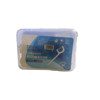 Dental Flossers, 50 Pieces - Silverline Pharmacy Surulere, Lagos