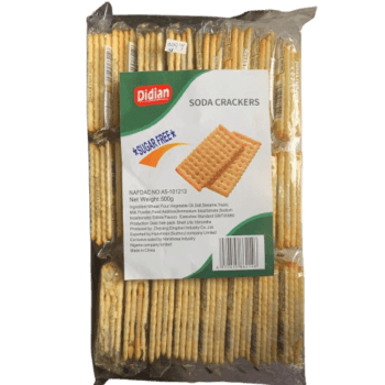 Didian Sugar Free Soda Crackers, 500g - Silverline Pharmacy Surulere, Lagos