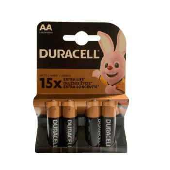 Duracell AA Battery, Pack of Four - Silverline Pharmacy Surulere, Lagos