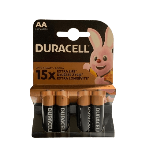 Duracell AA Battery, Pack of Four - Silverline Pharmacy Surulere, Lagos