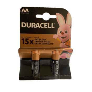 Duracell AA Battery, Pack of Two - Silverline Pharmacy Surulere, Lagos