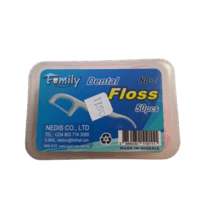 Family Dental Floss, 50pcs - Silverline Pharmacy Surulere, Lagos