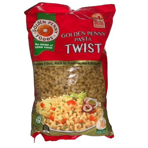 Golden Penny Pasta Twist, 500g - Silverline Pharmacy Surulere, Lagos