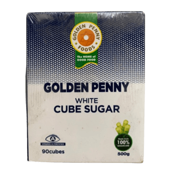 Golden Penny White Cube Sugar (90 Cubes), 500g - Silverline Pharmacy Surulere, Lagos