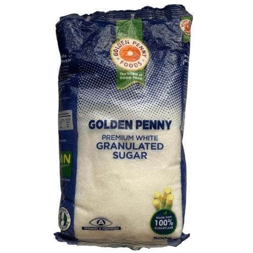 Golden Penny White Granulated Sugar, 500g - Silverline Pharmacy Surulere, Lagos