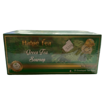 Halpe Green Tea Sourson (50g), 25 Tea Bags - Silverline Pharmacy Surulere, Lagos