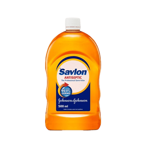 Johnson & Johnson Savlon Antiseptic, 500ml - Silverline Pharmacy Surulere, Lagos