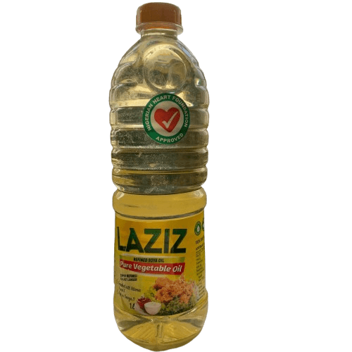 Laziz Pure Vegetable Oil, 1L - Silverline Pharmacy Surulere, Lagos
