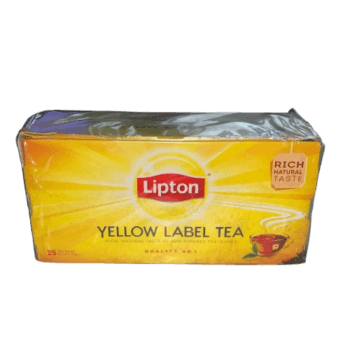Lipton Yellow Label Tea (50g), 25 Tea Bags - Silverline Pharmacy Surulere, Lagos