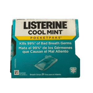 Listerine Cool Mint Pocket Paks, 24 Strips - Silverline Pharmacy Surulere, Lagos