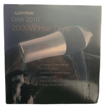 Lloytron Orbit 2010 Hair Dryer, 2000W - Silverline Pharmacy Surulere, Lagos