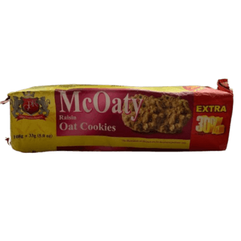 McOaty Raisin Oat Cookies, 141g - Silverline Pharmacy Surulere, Lagos