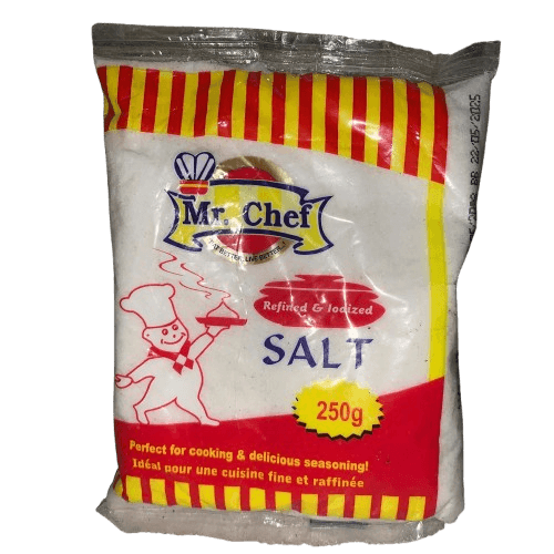 Mr. Chef Iodized Salt, 250g - Silverline Pharmacy Surulere, Lagos
