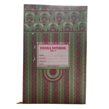 Nigeria Notebook No. 4 (Hard Cover) - Silverline Pharmacy Surulere, Lagos