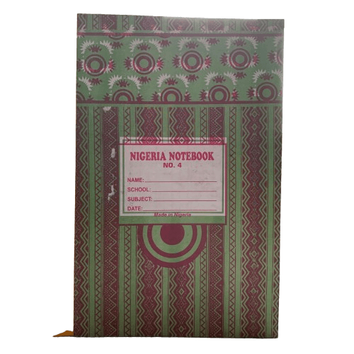 Nigeria Notebook No. 4 (Hard Cover) - Silverline Pharmacy Surulere, Lagos