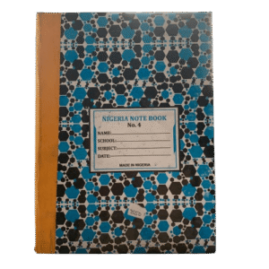 Nigeria Notebook No. 4 (Hard Cover) - Silverline Pharmacy Surulere, Lagos