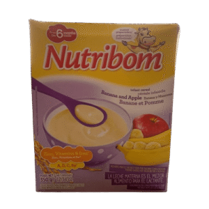 Nutribom Infant Cereal (Banana & Apple), 350g - Silverline Pharmacy Surulere, Lagos