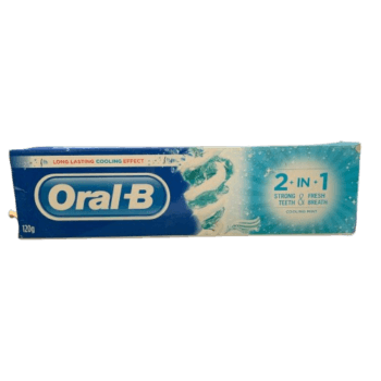 Oral-B 2-in-1 Cooling Mint Toothpaste, 120g - Silverline Pharmacy Surulere, Lagos