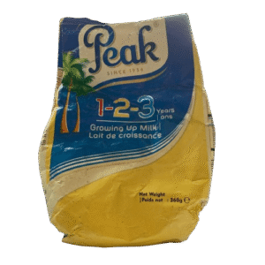 Peak 1-2-3 Years Milk Powder, 360g - Silverline Pharmacy Surulere, Lagos