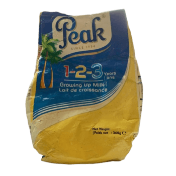 Peak 1-2-3 Years Milk Powder, 360g - Silverline Pharmacy Surulere, Lagos