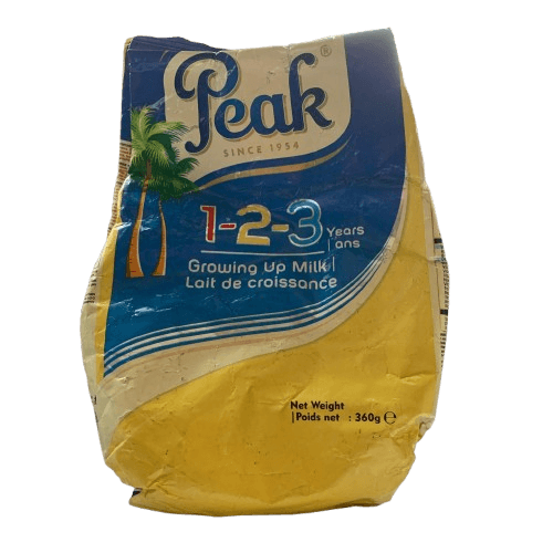 Peak 1-2-3 Years Milk Powder, 360g - Silverline Pharmacy Surulere, Lagos