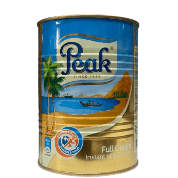Peak Full Cream Instant Milk Powder (Tin), 400g - Silverline Pharmacy Surulere, Lagos