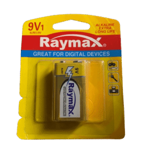 Raymax 9V Batteries, 1 Piece - Silverline Pharmacy Surulere, Lagos