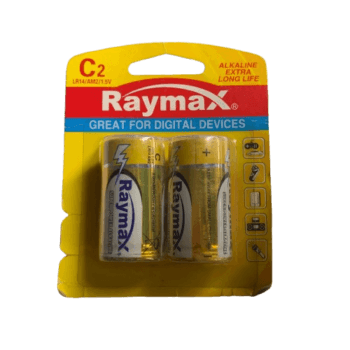 Raymax C2 Batteries, Pack of Two - Silverline Pharmacy Surulere, Lagos