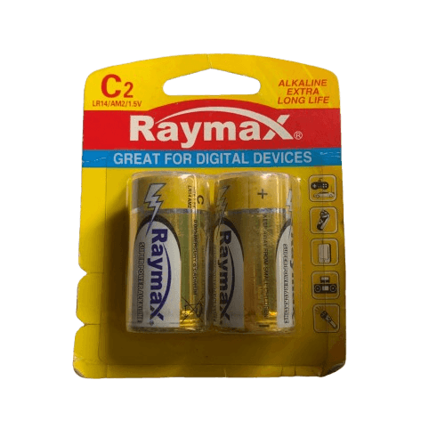 Raymax C2 Batteries, Pack of Two - Silverline Pharmacy Surulere, Lagos