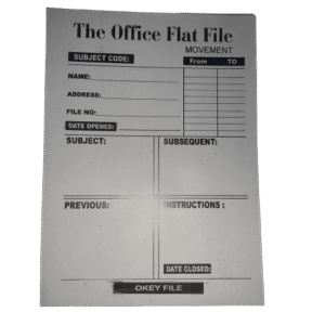 The Office Flat File - Silverline Pharmacy Surulere, Lagos